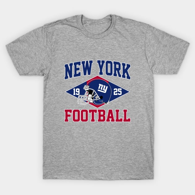 New York Giants Football - NY T-Shirt by Purwoceng